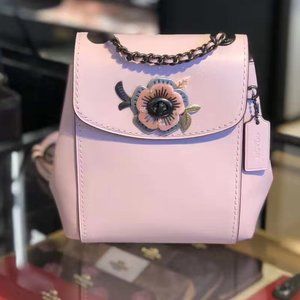 NEW Coach Parker Convertible Backpack (blossom)